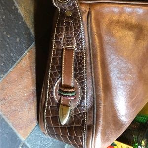 Authentic Carla Marchi Italian Leather Handbag